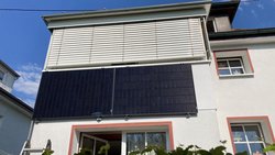 Sanierte Fassade eines Altbaus