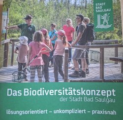 Bild einer Broschüre zum Biodiversitätskonzept Bad Saulgau